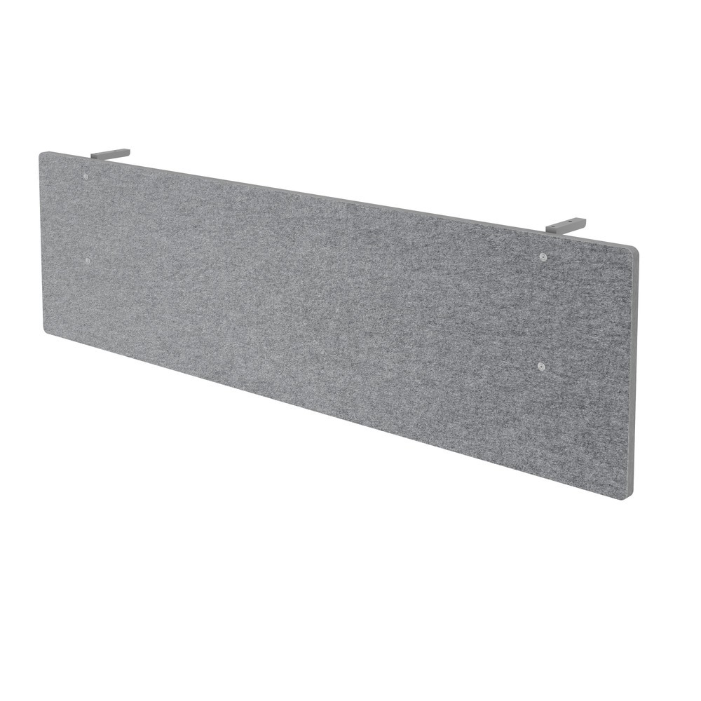 Produktabbildung Nr. 1: Hammerbacher Sichtblende,Schallsch. für 180er Tisch, grau