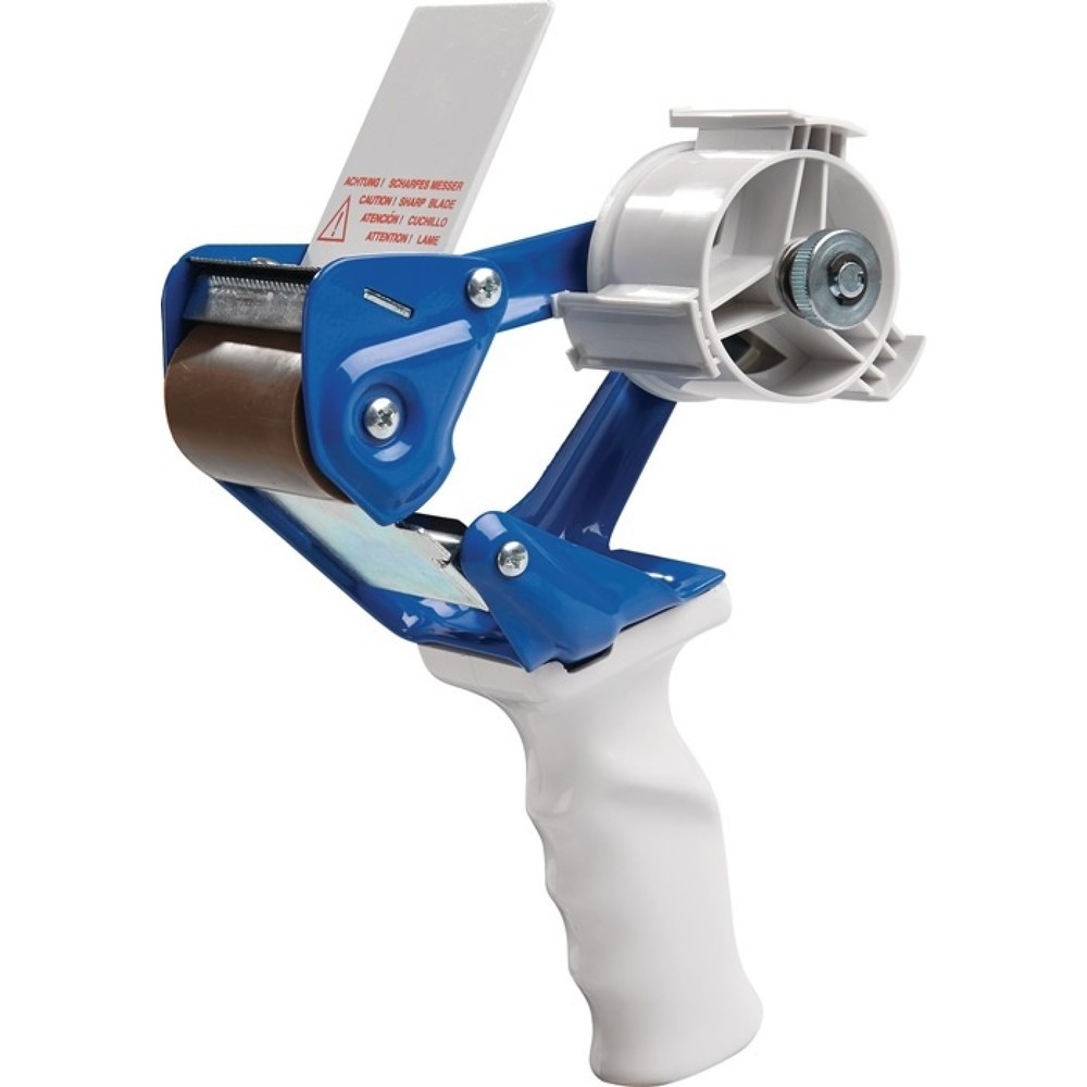 Produktabbildung: Handabroller Profi K20B, Metall, blau/weiß
