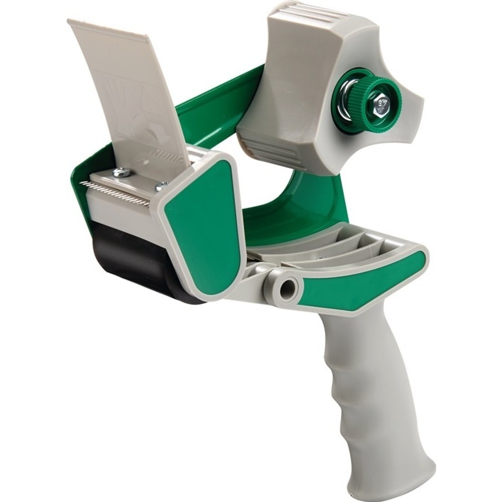 Produktabbildung: Handabroller Standard K216, grün/weiß, Kunststoff, für Bandbreite 50 mm