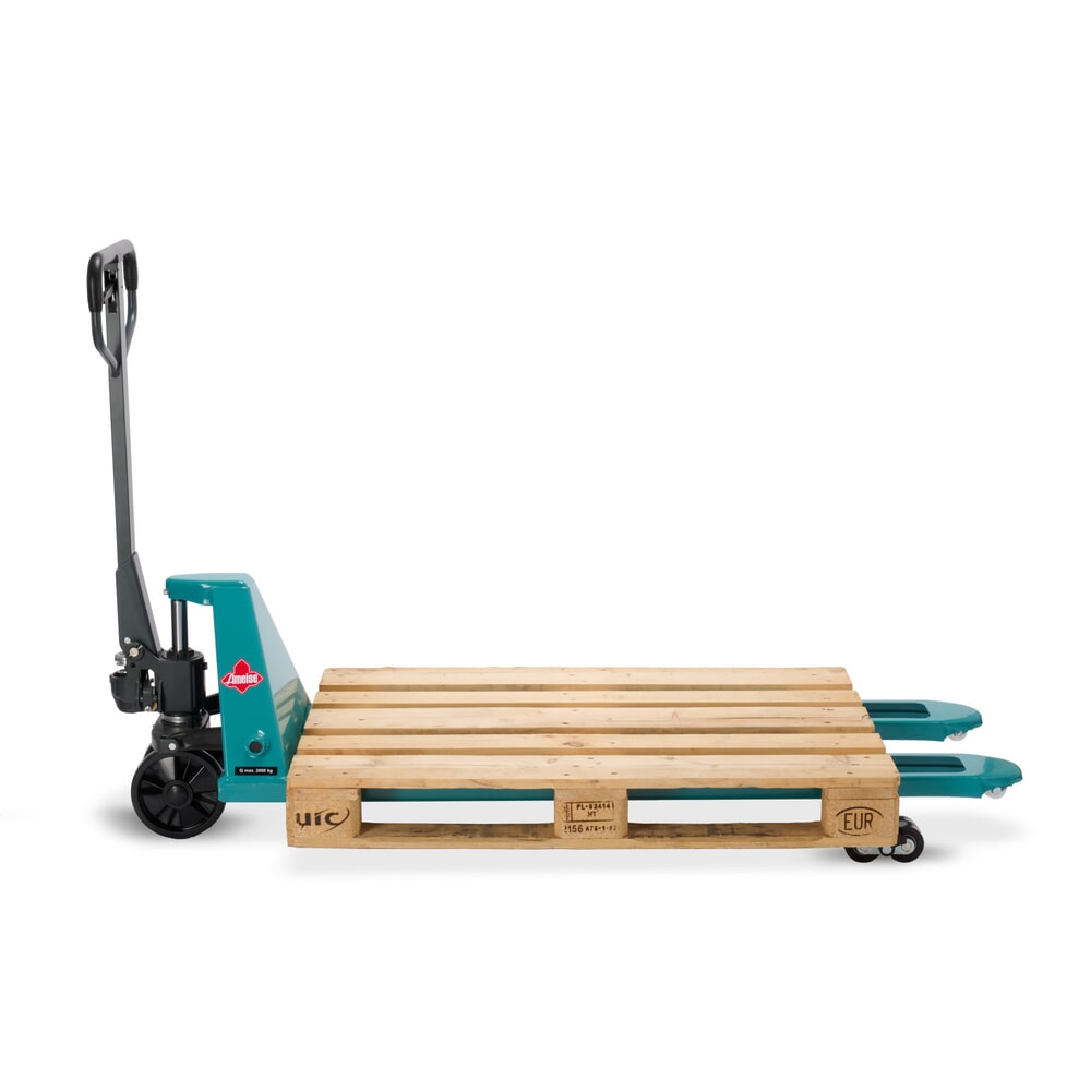 Produktabbildung Nr. 9: Handhubwagen Ameise® PTM 2.0, Tragfähigkeit 2.000 kg, Gabellänge 1.500 mm, Polyurethan, Tandemrollen