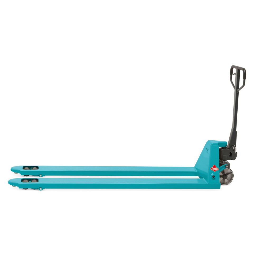 Produktabbildung Nr. 5: Handhubwagen Ameise® PTM 2.0, Tragfähigkeit 2.000 kg, Gabellänge 2.500 mm, Polyurethan, Tandemrollen