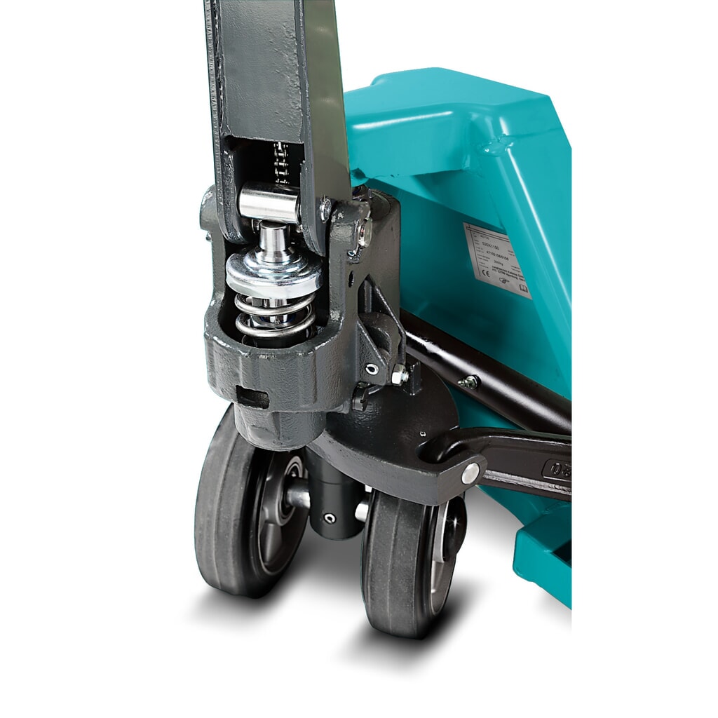 Produktabbildung Nr. 8: Handhubwagen Ameise® PTM 2.0, Tragfähigkeit 2.000 kg, Gabellänge 1.150 mm, Vollgummi/Polyurethan