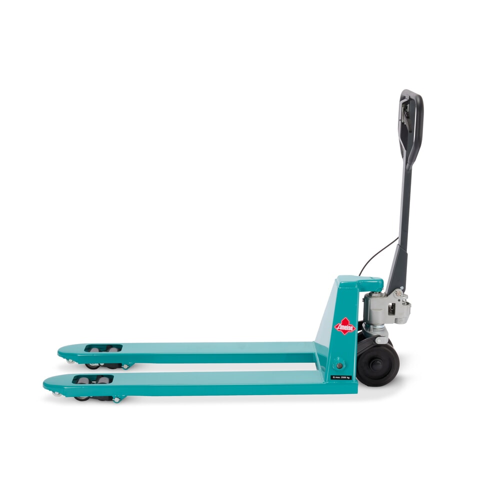 Produktabbildung Nr. 12: Handhubwagen Ameise® PTM 2.5 mit Handbremse, Tragfähigkeit 2.500 kg, Gabellänge 1.150 mm, Vollgummi/Polyurethan, Tandemrollen