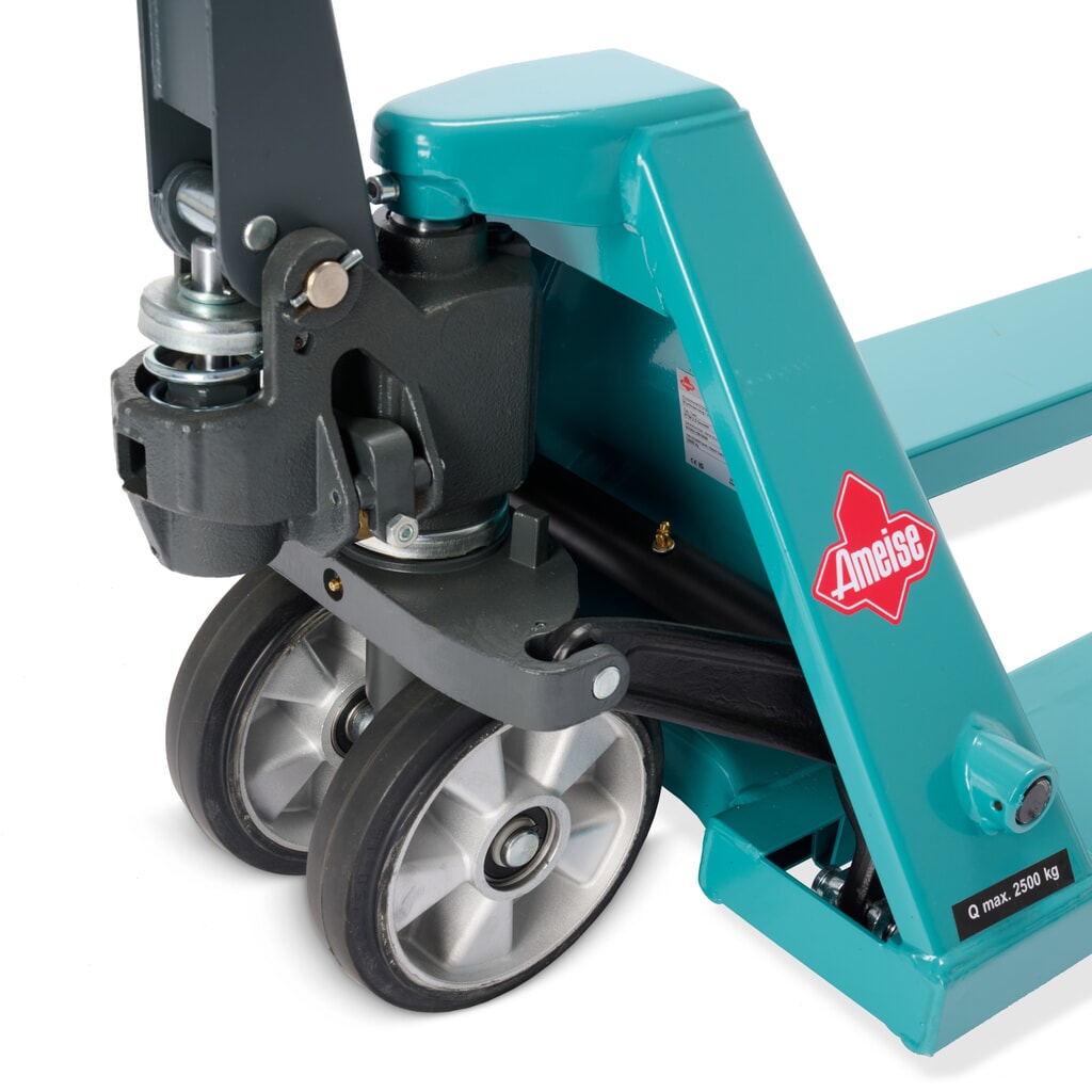 Produktabbildung Nr. 14: Handhubwagen Ameise® PTM 2.5 mit Schnellhub, Tragfähigkeit 2.500 kg, Gabellänge 1.150 mm, Vollgummi/Polyurethan, Tandemrollen