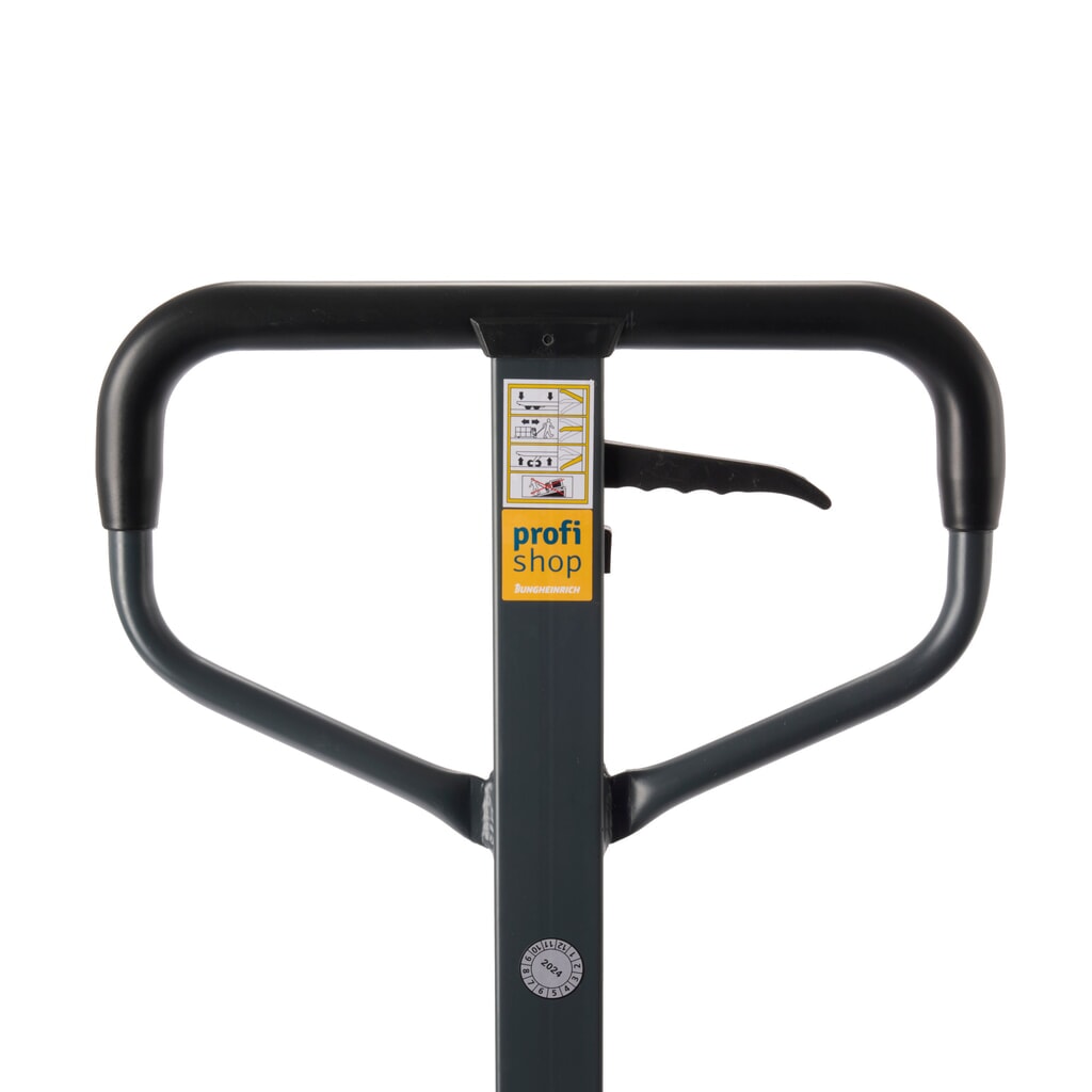 Handhubwagen Ameise® PTM 2.5, Tragfähigkeit 2.500 kg, Gabellänge 1.150 mm, Vollgummi/Polyurethan, Tandemrollen Produktabbildung Nr. 7: Handhubwagen Ameise® PTM 2.5, Tragfähigkeit 2.500 kg, Gabellänge 1.150 mm, Vollgummi/Polyurethan, Tandemrollen