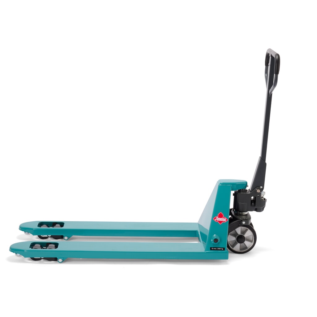 Handhubwagen Ameise® PTM 2.5, Tragfähigkeit 2.500 kg, Gabellänge 1.150 mm, Vollgummi/Polyurethan, Tandemrollen Produktabbildung Nr. 9: Handhubwagen Ameise® PTM 2.5, Tragfähigkeit 2.500 kg, Gabellänge 1.150 mm, Vollgummi/Polyurethan, Tandemrollen
