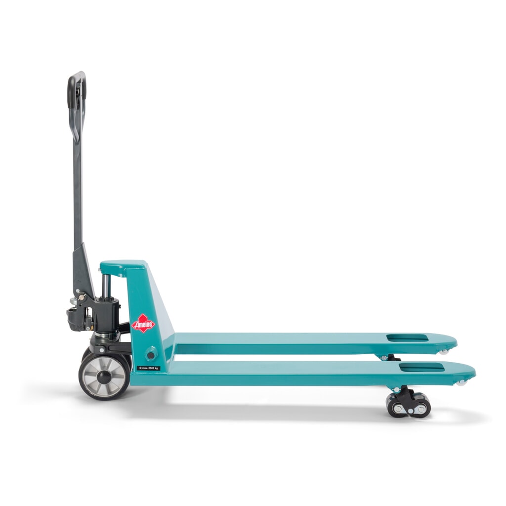 Handhubwagen Ameise® PTM 2.5, Tragfähigkeit 2.500 kg, Gabellänge 1.150 mm, Vollgummi/Polyurethan, Tandemrollen Produktabbildung Nr. 10: Handhubwagen Ameise® PTM 2.5, Tragfähigkeit 2.500 kg, Gabellänge 1.150 mm, Vollgummi/Polyurethan, Tandemrollen