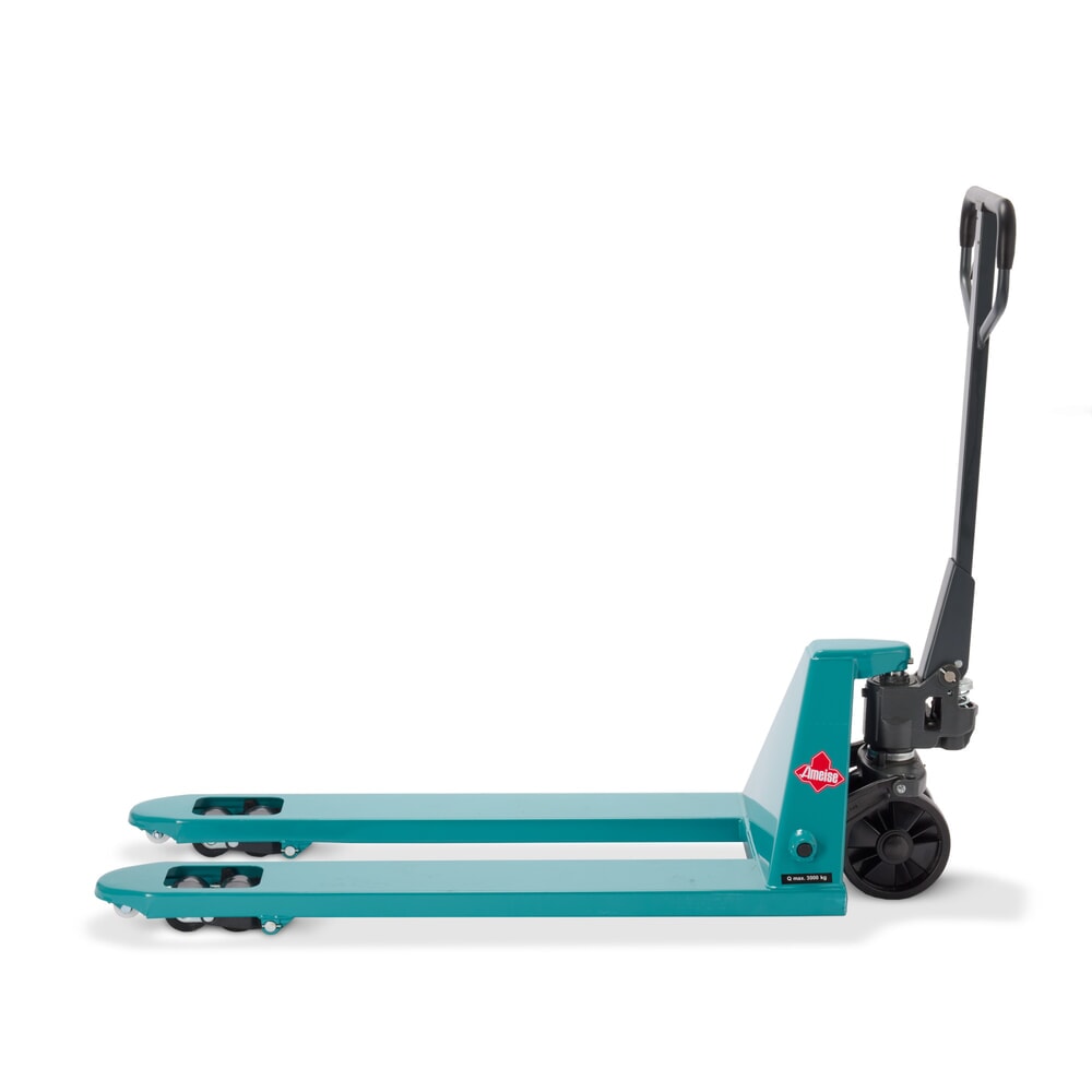 Produktabbildung Nr. 6: Handhubwagen Ameise® PTM 3.0, Tragfähigkeit 3.000 kg, Gabellänge 1.150 mm, Polyurethan, Tandemrollen