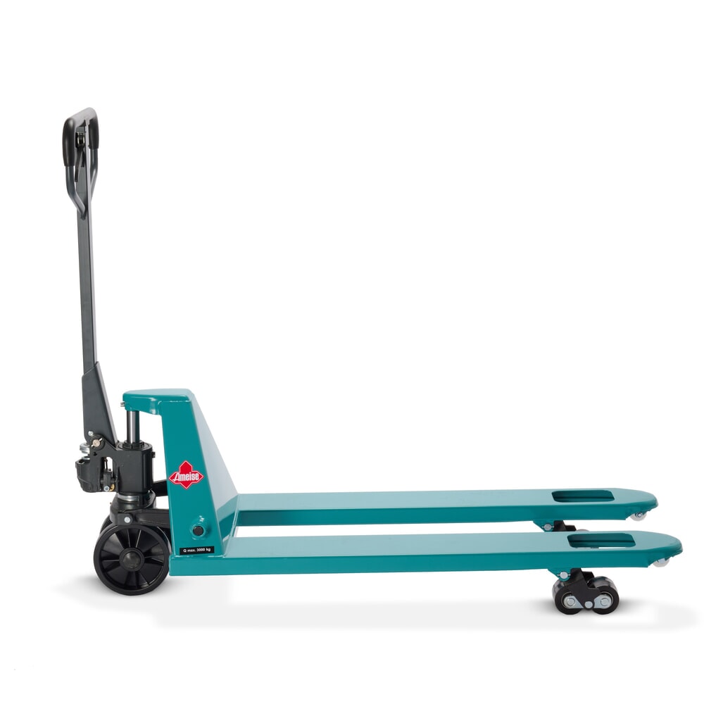 Produktabbildung Nr. 8: Handhubwagen Ameise® PTM 3.0, Tragfähigkeit 3.000 kg, Gabellänge 1.150 mm, Polyurethan, Tandemrollen