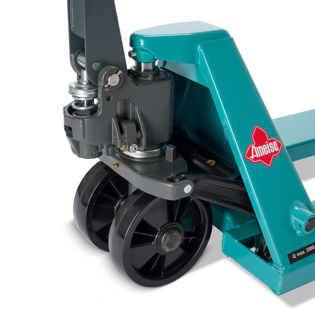 Handhubwagen Ameise® PTM 3.0, Tragfähigkeit 3.000 kg, Gabellänge 1.150 mm, Polyurethan, Tandemrollen Produktabbildung Nr. 11: Handhubwagen Ameise® PTM 3.0, Tragfähigkeit 3.000 kg, Gabellänge 1.150 mm, Polyurethan, Tandemrollen