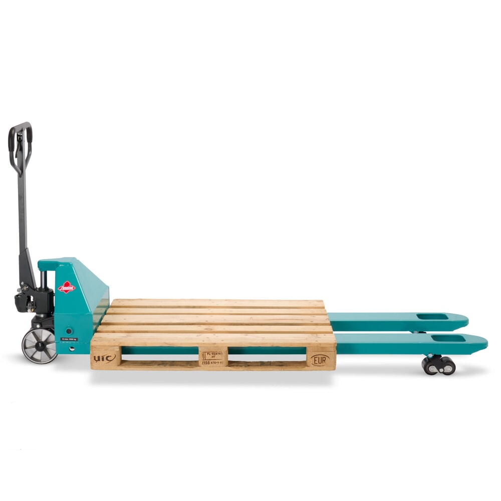 Produktabbildung Nr. 10: Handhubwagen Ameise® PTM 3.5, Tragfähigkeit 3.500 kg, Gabellänge 2.000 mm, Polyurethan, Tandemrollen