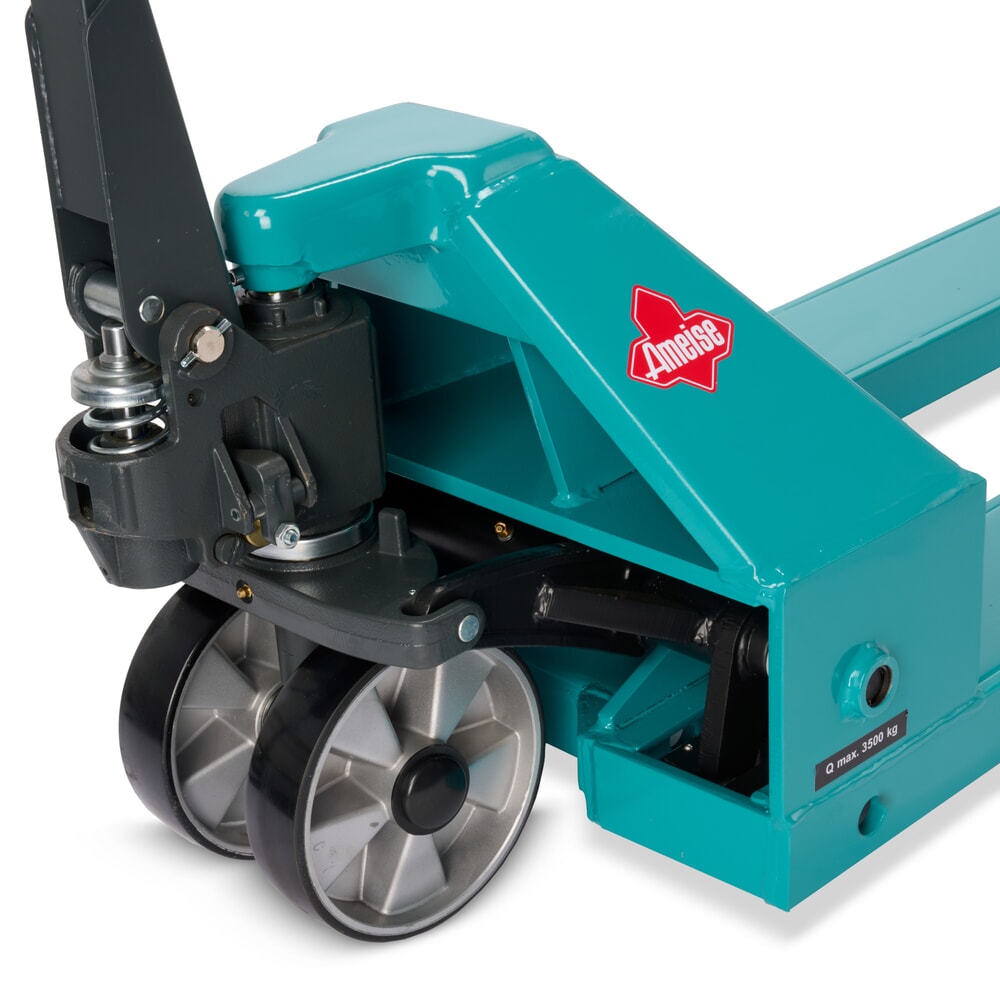 Produktabbildung Nr. 13: Handhubwagen Ameise® PTM 3.5, Tragfähigkeit 3.500 kg, Gabellänge 2.000 mm, Polyurethan, Tandemrollen