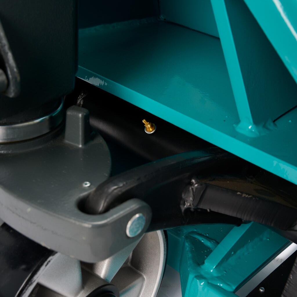 Handhubwagen Ameise® PTM 3.5, Tragfähigkeit 3.500 kg, Gabellänge 1.800 mm, Polyurethan, Tandemrollen Produktabbildung Nr. 10: Handhubwagen Ameise® PTM 3.5, Tragfähigkeit 3.500 kg, Gabellänge 1.800 mm, Polyurethan, Tandemrollen