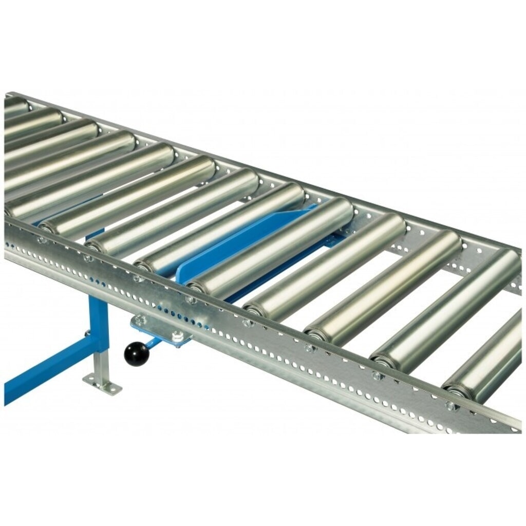 Produktabbildung: Handsperre für BLUME Klein- und Leicht-Rollenbahnen, Bahnbreite 800 mm