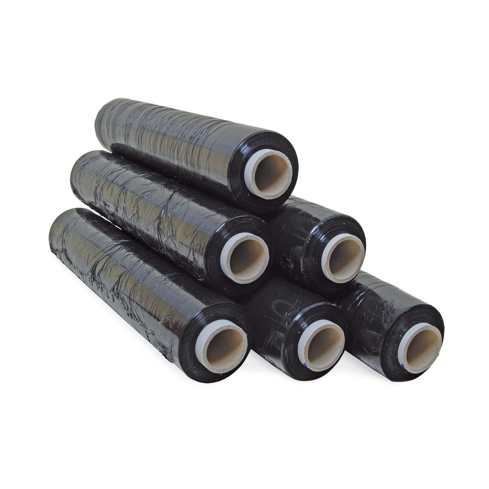 Produktabbildung: Handstretchfolie, BxL 500 mm x 260 m, Stärke 23 µm, schwarz