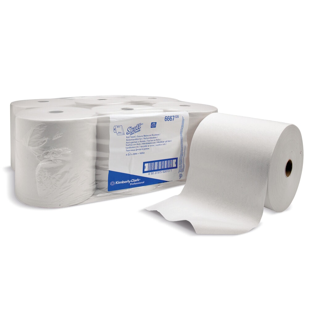 Handtücher SCOTT® für Spender SLIMROLL No-Touch, Rolle Produktabbildung: Handtücher SCOTT® für Spender SLIMROLL No-Touch, Rolle