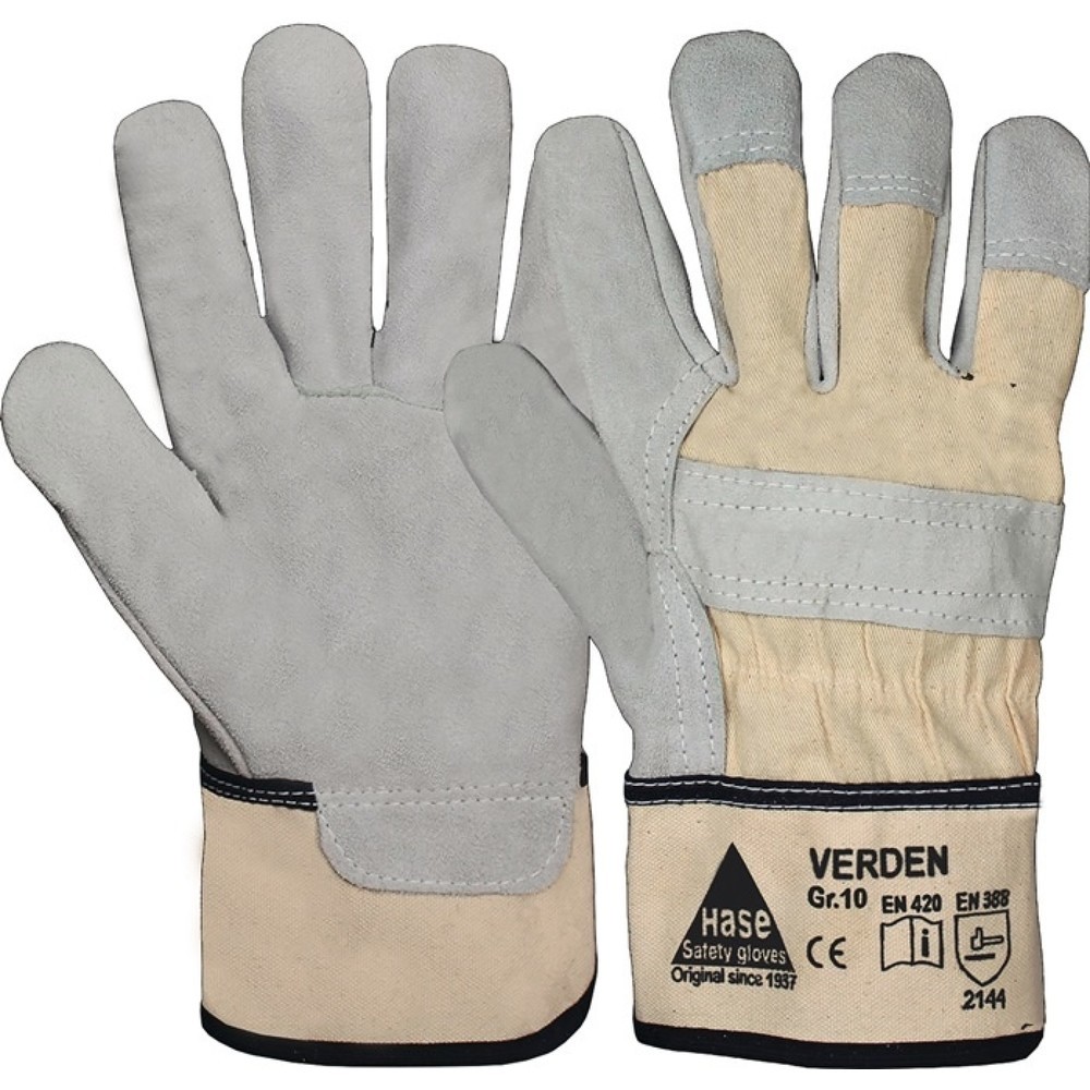Produktabbildung: HASE Handschuhe Verden Gr.10 grau/natur