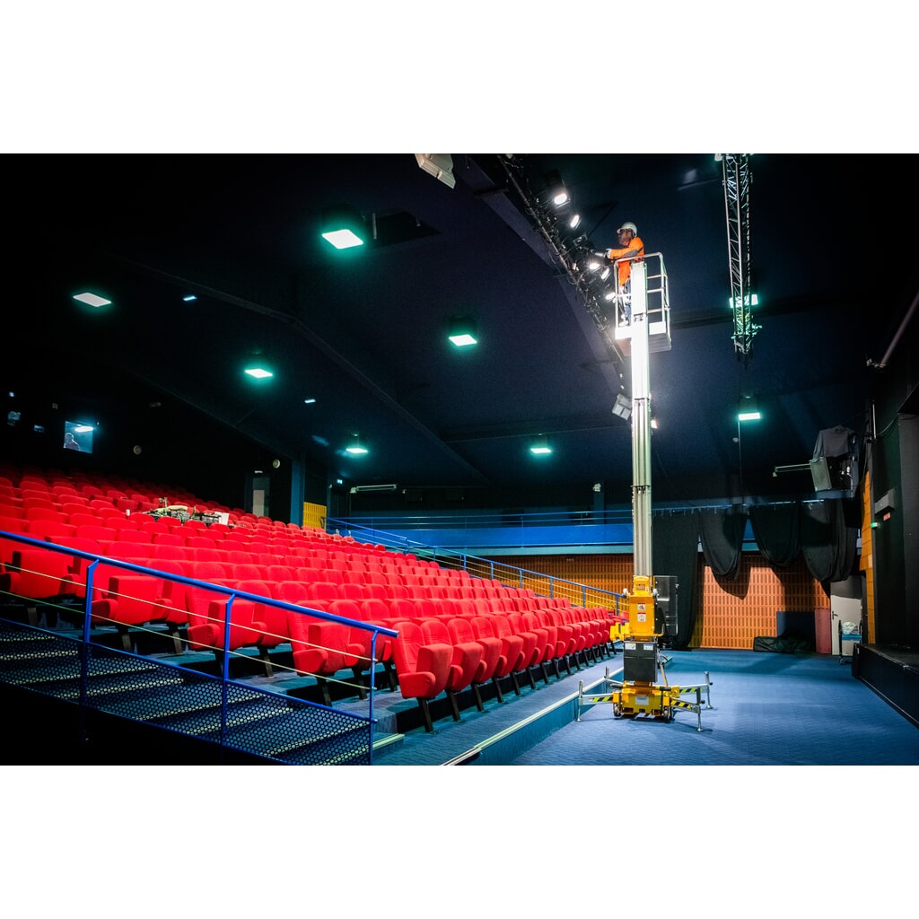 Produktabbildung Nr. 4: Haulotte Personenlift mit Teleskopmast QUICKUP 8 AC, Arbeitshöhe 8,1 m, Netzbetrieb (Wechselstrom)