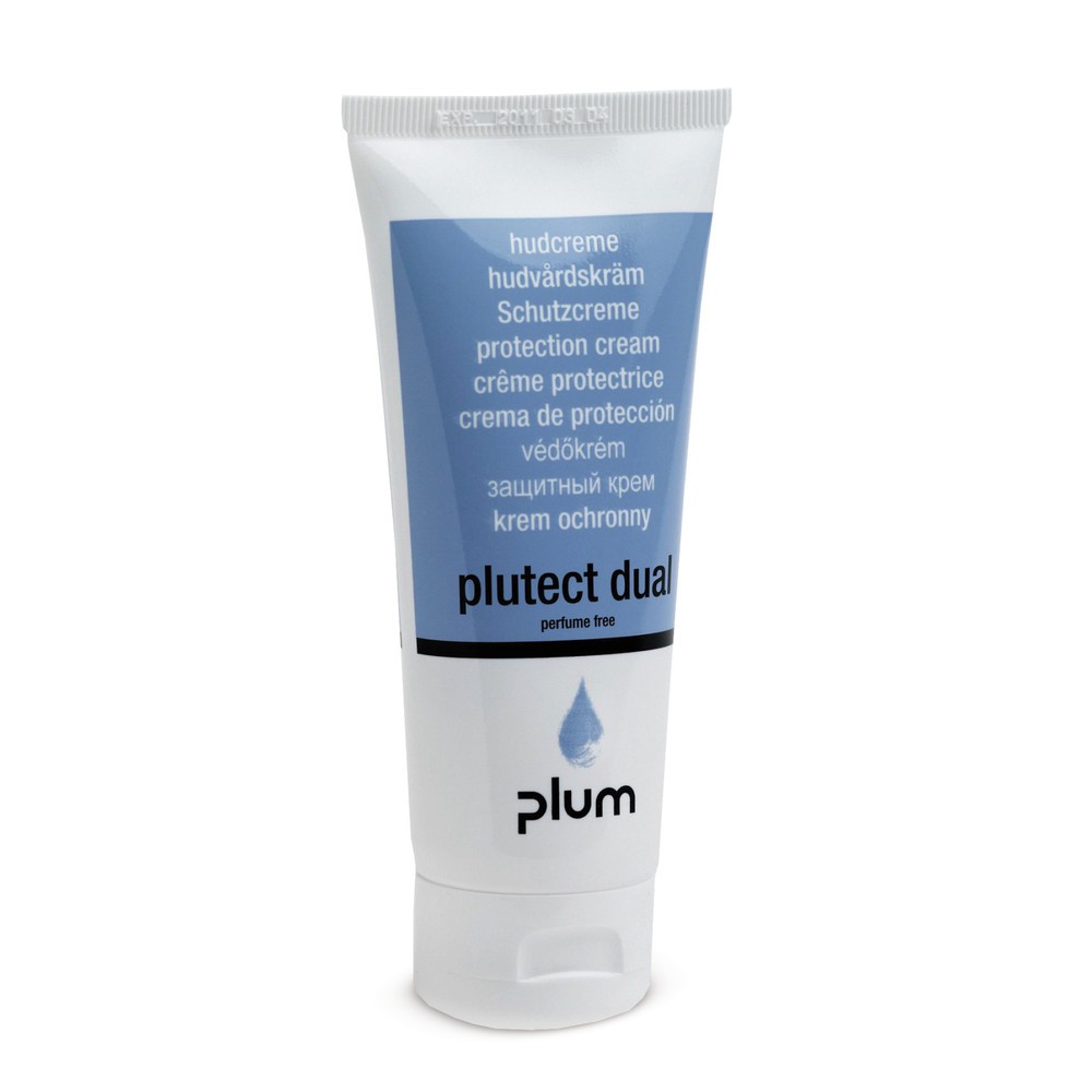 Produktabbildung: B-Safety Hautschutzcreme plum Plutect Dual, 100 ml Tube
