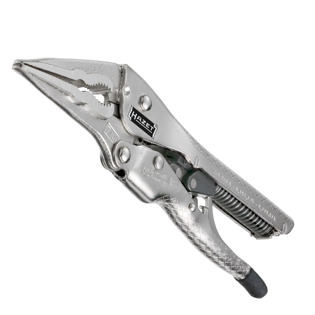 Produktabbildung: HAZET® Automatik-Gripzange, Spannbereich 0-44 mm, Länge 192 mm