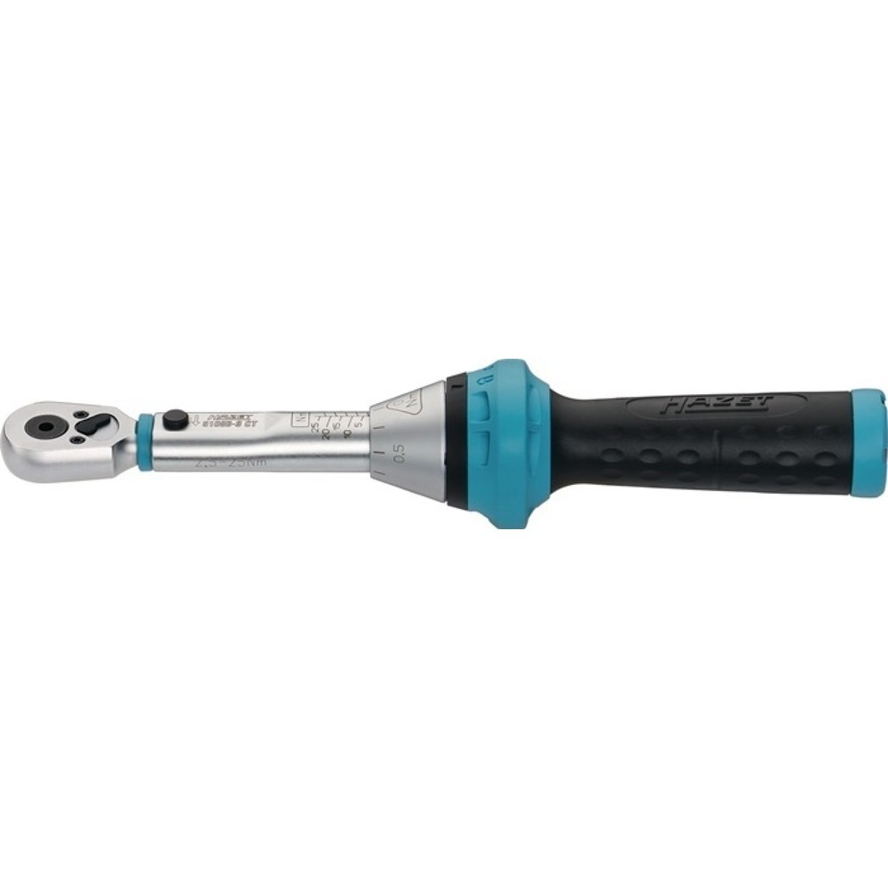 Produktabbildung Nr. 2: HAZET® Drehmomentschlüssel 5108B-3CT, 1/4 Zoll 2,5 - 25 Nm