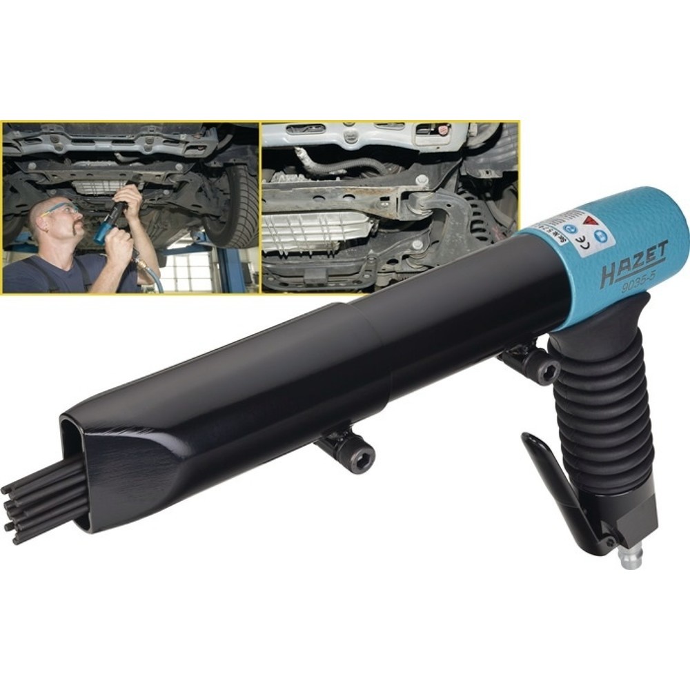 Produktabbildung: HAZET® Druckluftnadelentroster 9035-5, 3200 min-¹, 19 x 3 mm