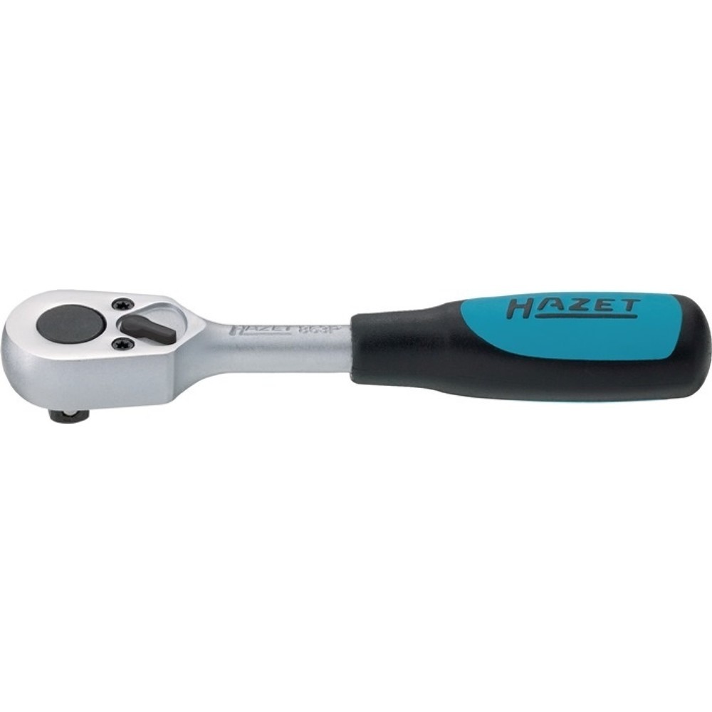 Produktabbildung: HAZET® Hebelumschaltknarre 863 P, 1/4 Zoll 20 Zähne, Umschalthebel