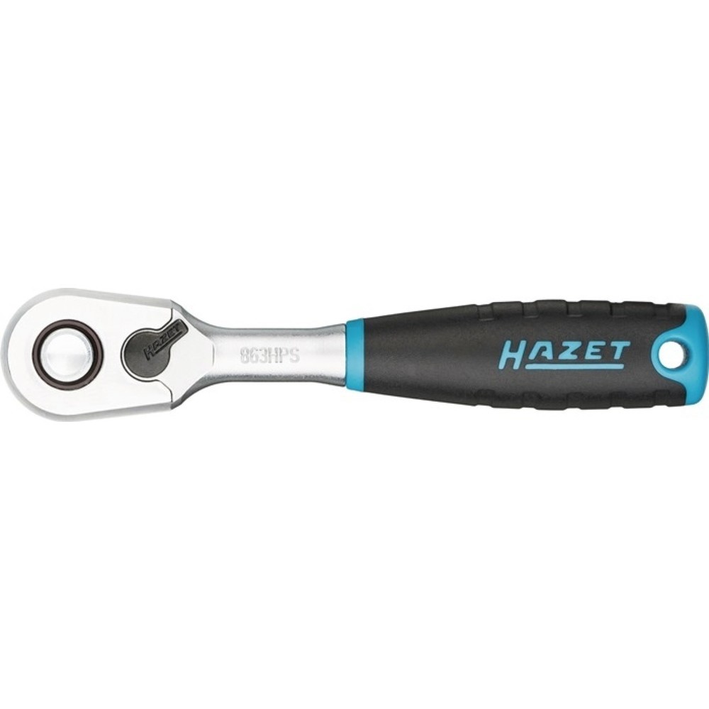Produktabbildung Nr. 3: HAZET® Hebelumschaltknarre 863HPS, 1/4 Zoll 90 Zähne, 2-Komponentengriff