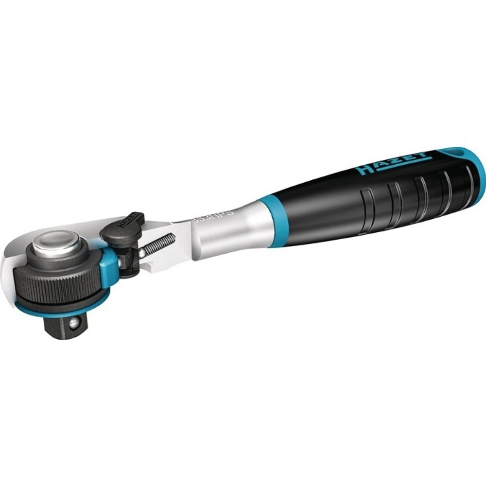 Produktabbildung Nr. 4: HAZET® Hebelumschaltknarre 863HPS, 1/4 Zoll 90 Zähne, 2-Komponentengriff