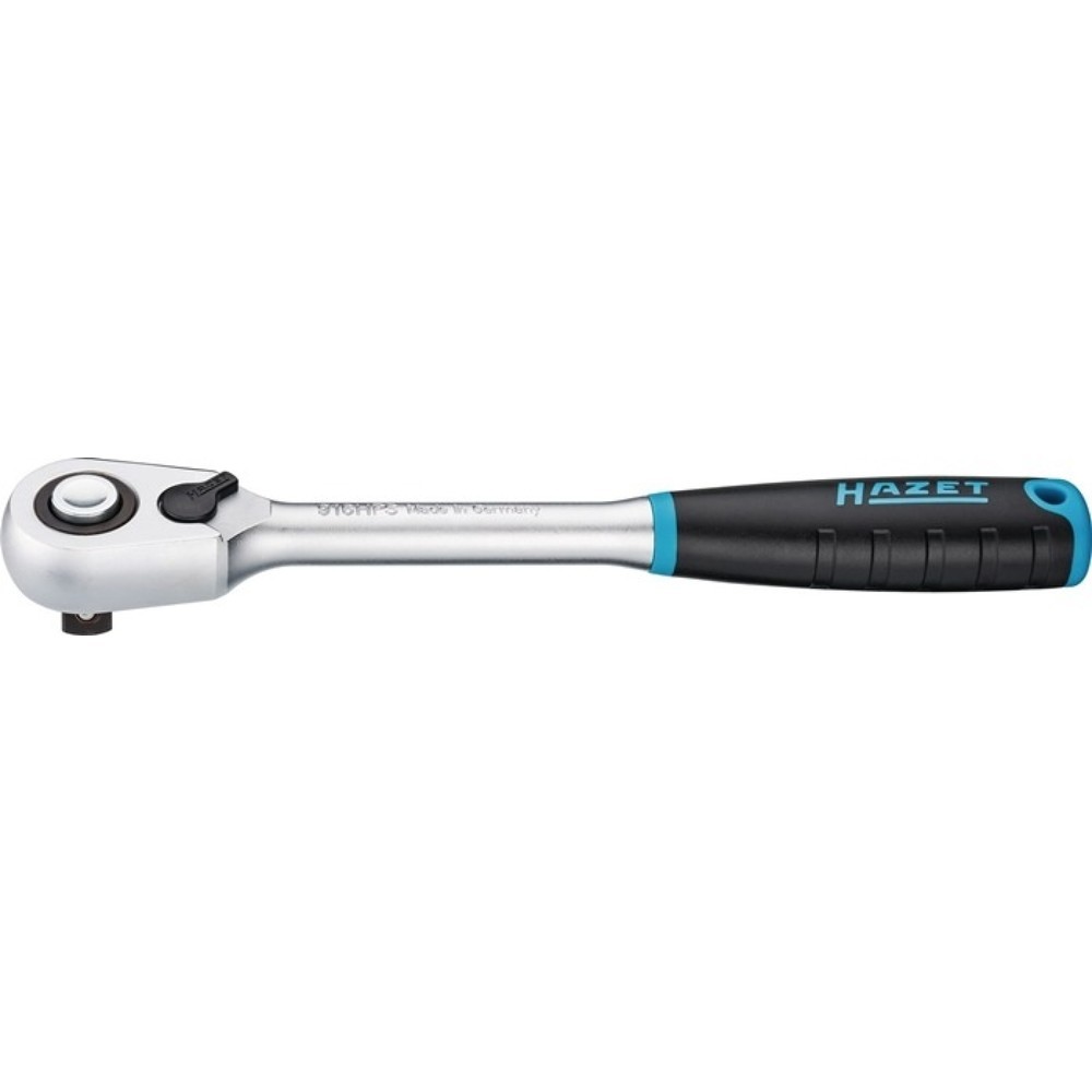 Produktabbildung: HAZET® Hebelumschaltknarre 916HPS, 1/2 Zoll 90 Zähne, 2-Komponentengriff