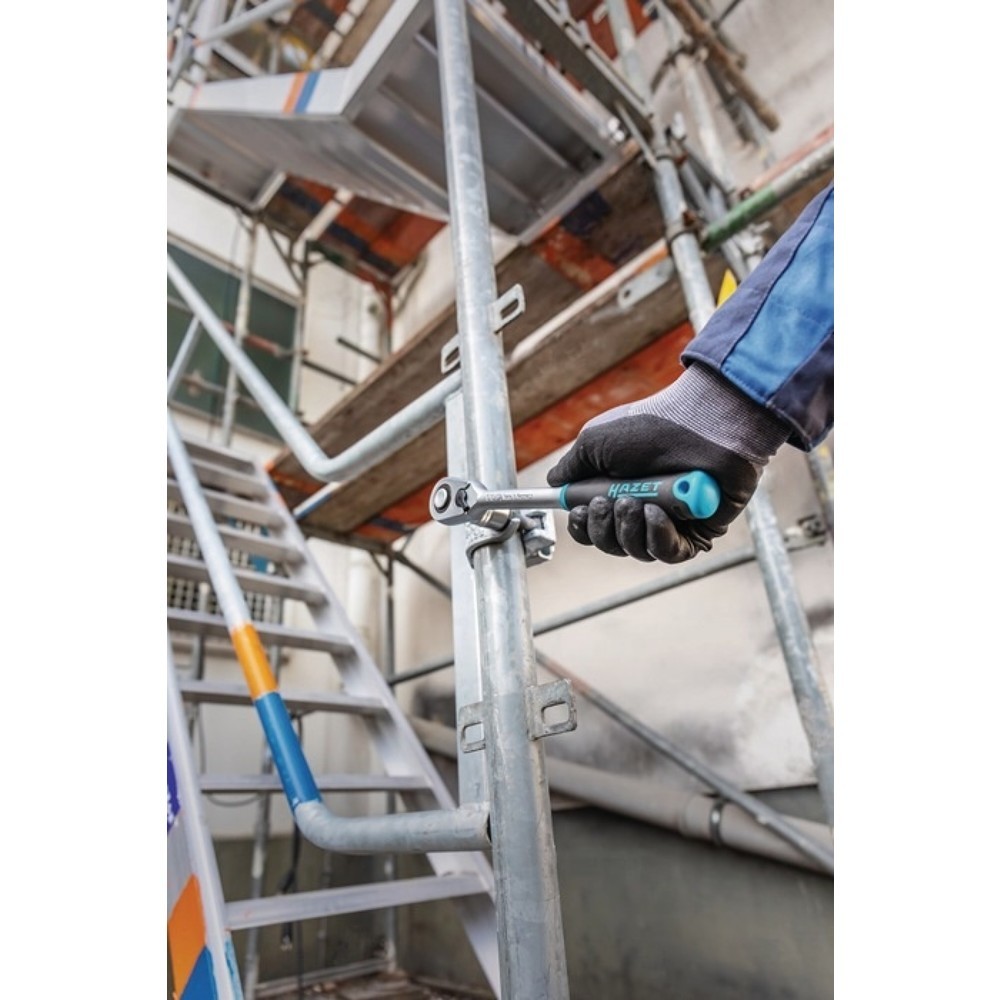 Produktabbildung Nr. 7: HAZET® Hebelumschaltknarre 916HPS, 1/2 Zoll 90 Zähne, 2-Komponentengriff