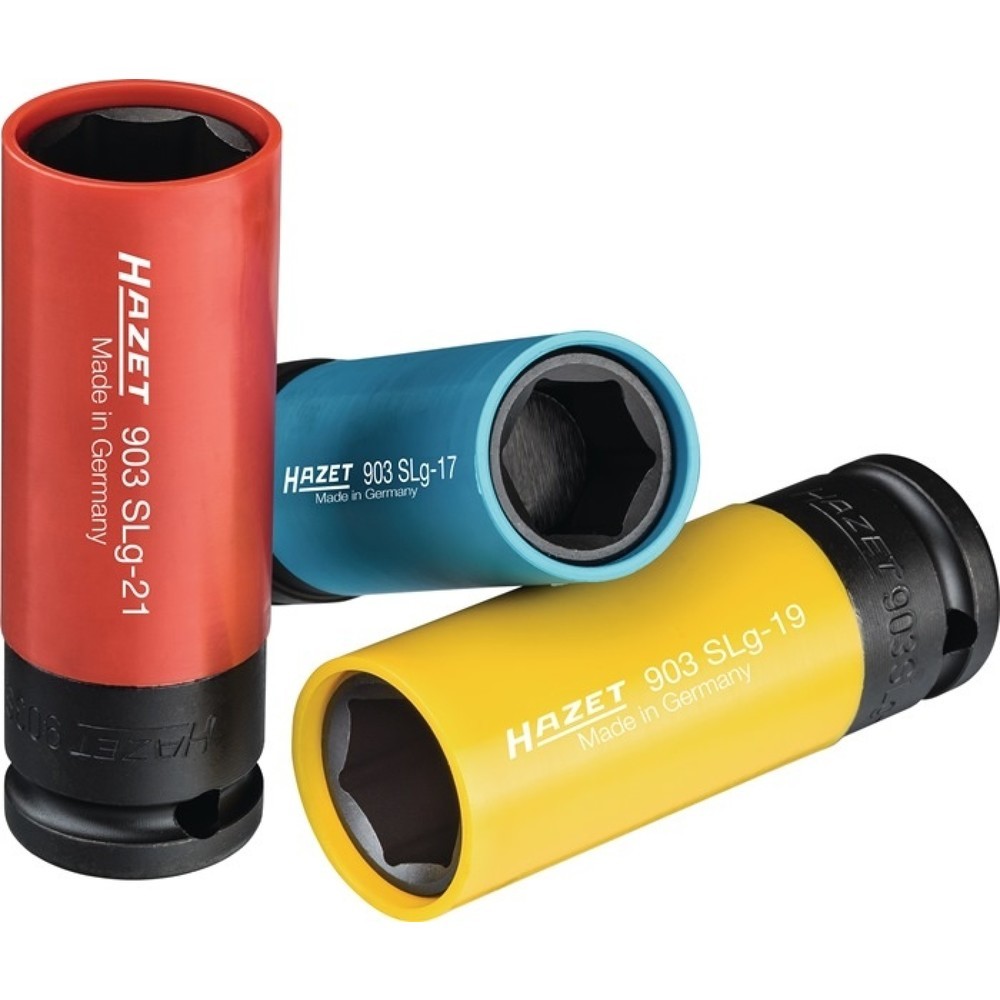 Produktabbildung: HAZET® Kraftschraubersatz 903SPC/3, 3- teilig 1/2 Zoll, 6-kant