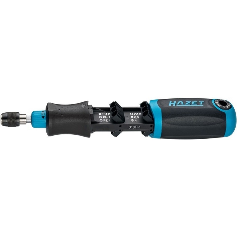 Produktabbildung Nr. 3: HAZET® Magazin-Schraubendreher 810R-3, 13-teilig, PH / PZD / Innensechskant / TX