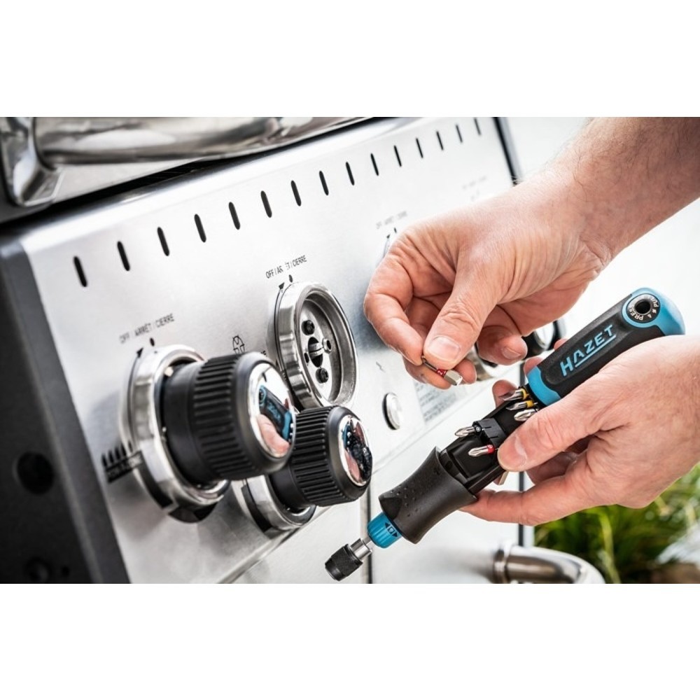 Produktabbildung Nr. 4: HAZET® Magazin-Schraubendreher 810R-3, 13-teilig, PH / PZD / Innensechskant / TX
