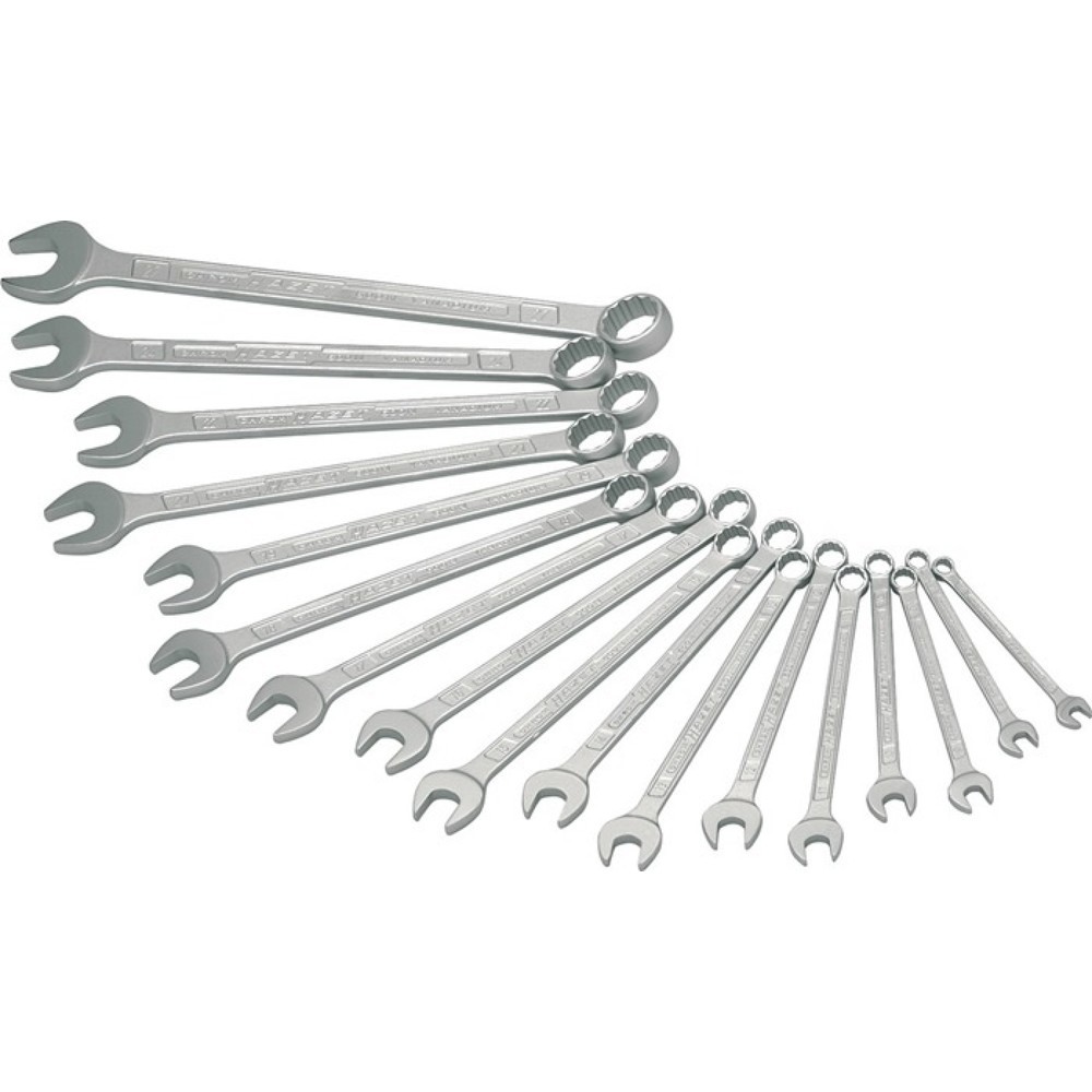 Produktabbildung: HAZET® Ringmaulschlüsselsatz 600N, 12-teilig Schlüsselweite min.10-22 mm, Spezialstahl