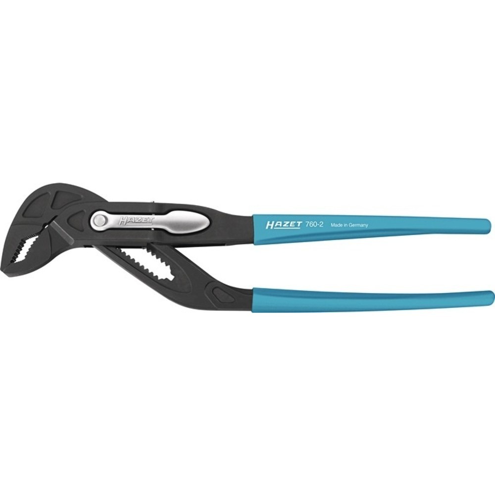 Produktabbildung: HAZET® Wasserpumpenzange 760-2, Länge 260 mm Spannweite 50 mm