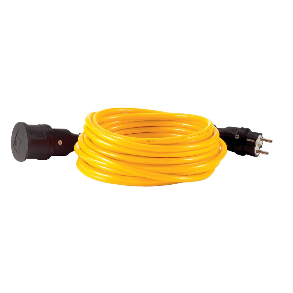 Produktabbildung: HEDI Verlängerungsleitung H07BQ-F 3G1,5, Panzerkabel, IP44, 10 m