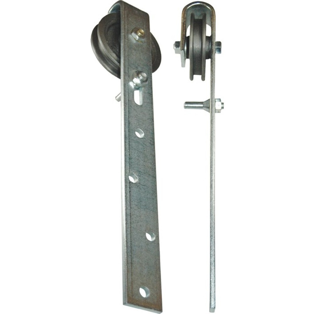 Produktabbildung: HEINRICH BETZ & SÖHNE Schiebetorrolle mit Bügel 60 mm, 30 kg, Stahl verzinkt, 6/8 mm