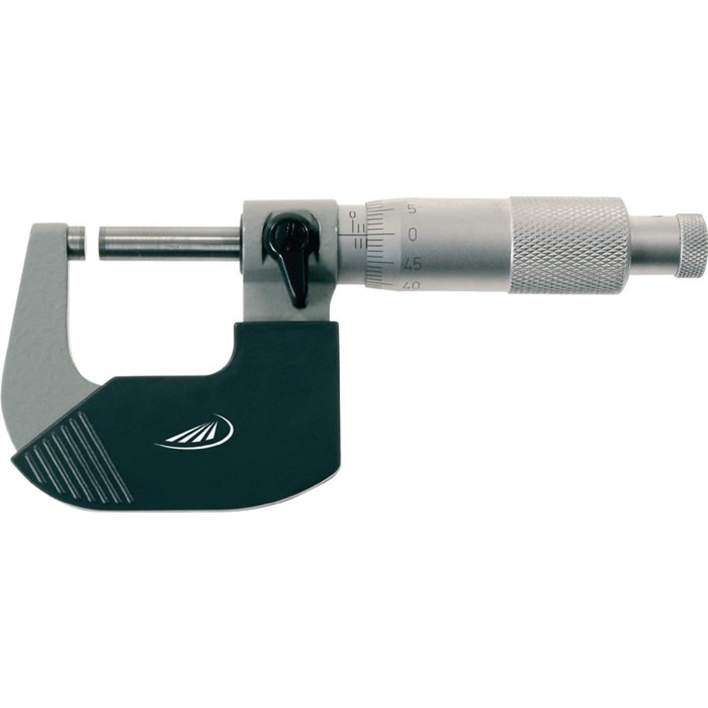 Produktabbildung: HELIOS PREISSER Bügelmessschraube DIN 863/1, Spindel-Ø 6,5 mm, 0-25 mm
