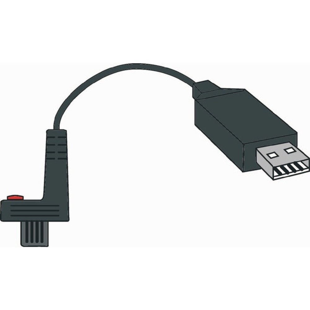 Produktabbildung: HELIOS PREISSER Datenkabel DIGI-MET®, passend zu Data-Variable, USB, Länge 2 m