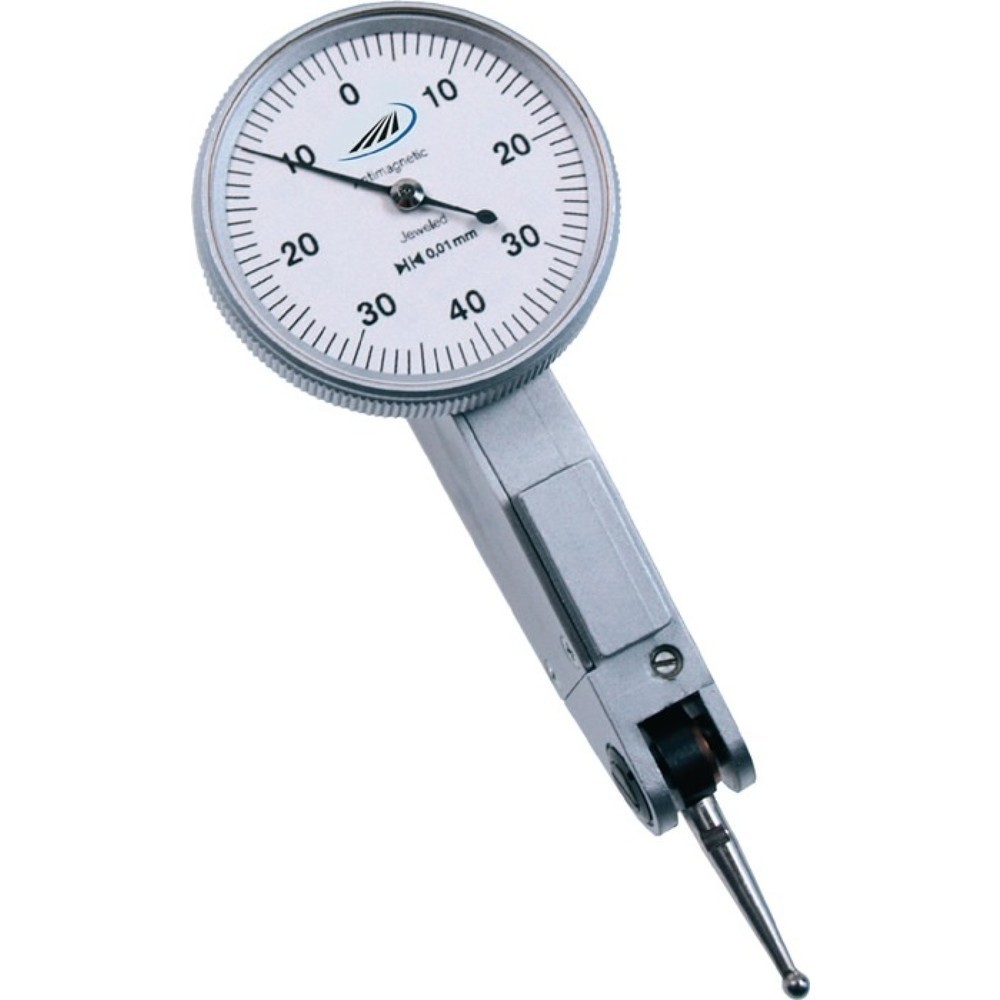 Produktabbildung: HELIOS PREISSER Fühlhebelmessgerät DIN 2270, Außenring-Ø 30 mm, ± 0,4 mm Ablesung 0,01 mm