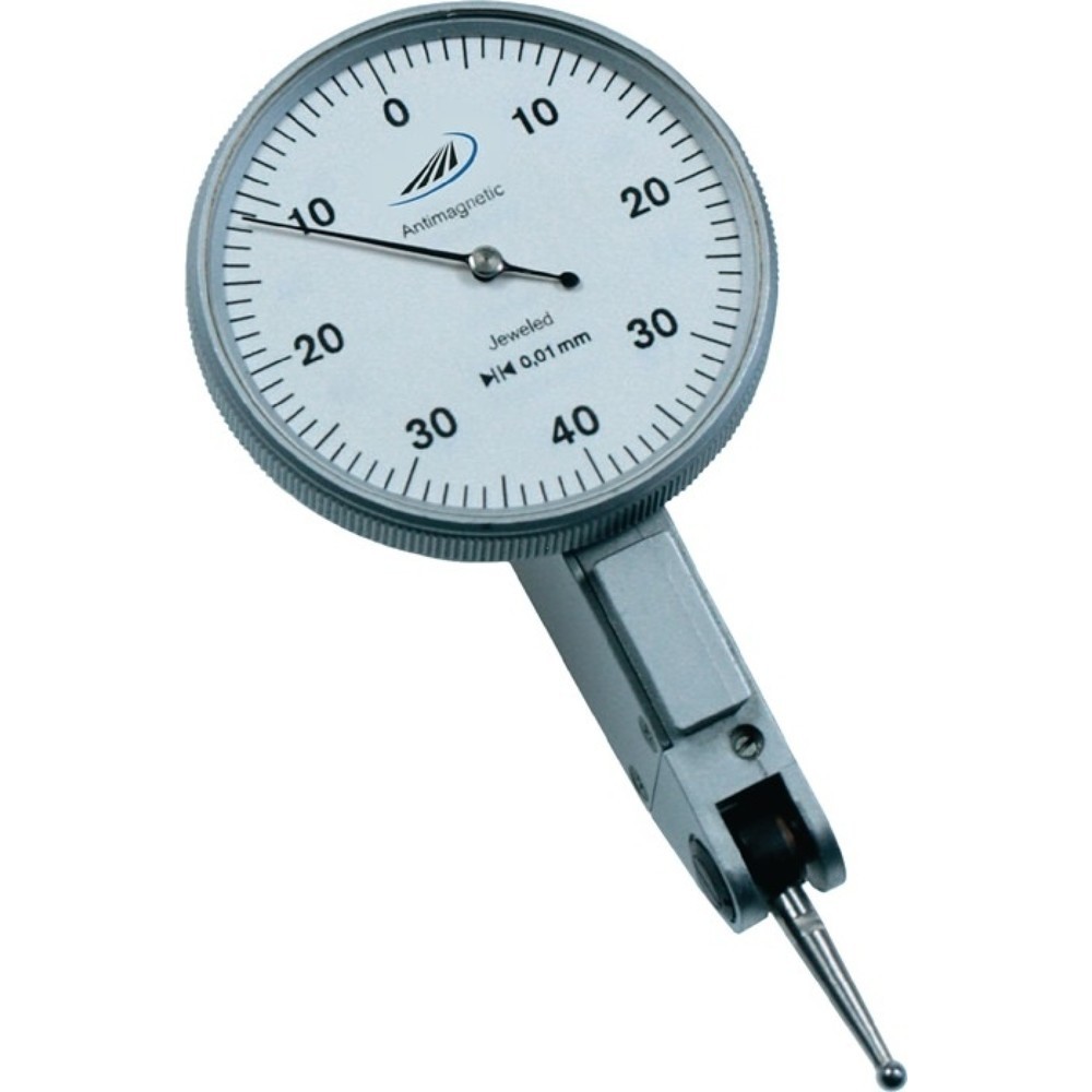 Produktabbildung: HELIOS PREISSER Fühlhebelmessgerät DIN 2270, Außenring-Ø 40,5 mm, ± 0,4 mm Ablesung 0,01 mm