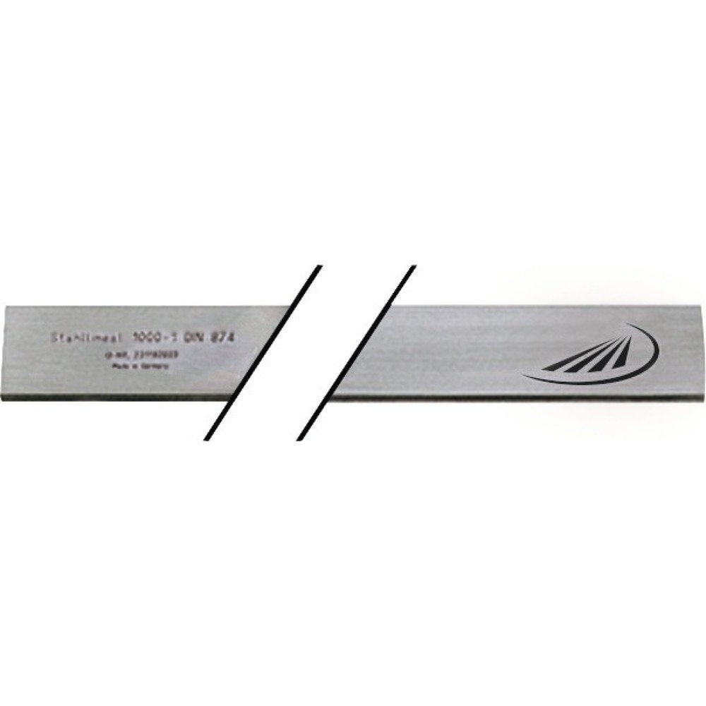 Produktabbildung: HELIOS PREISSER Lineal DIN 874/I, Stahl, Länge 1500 mm