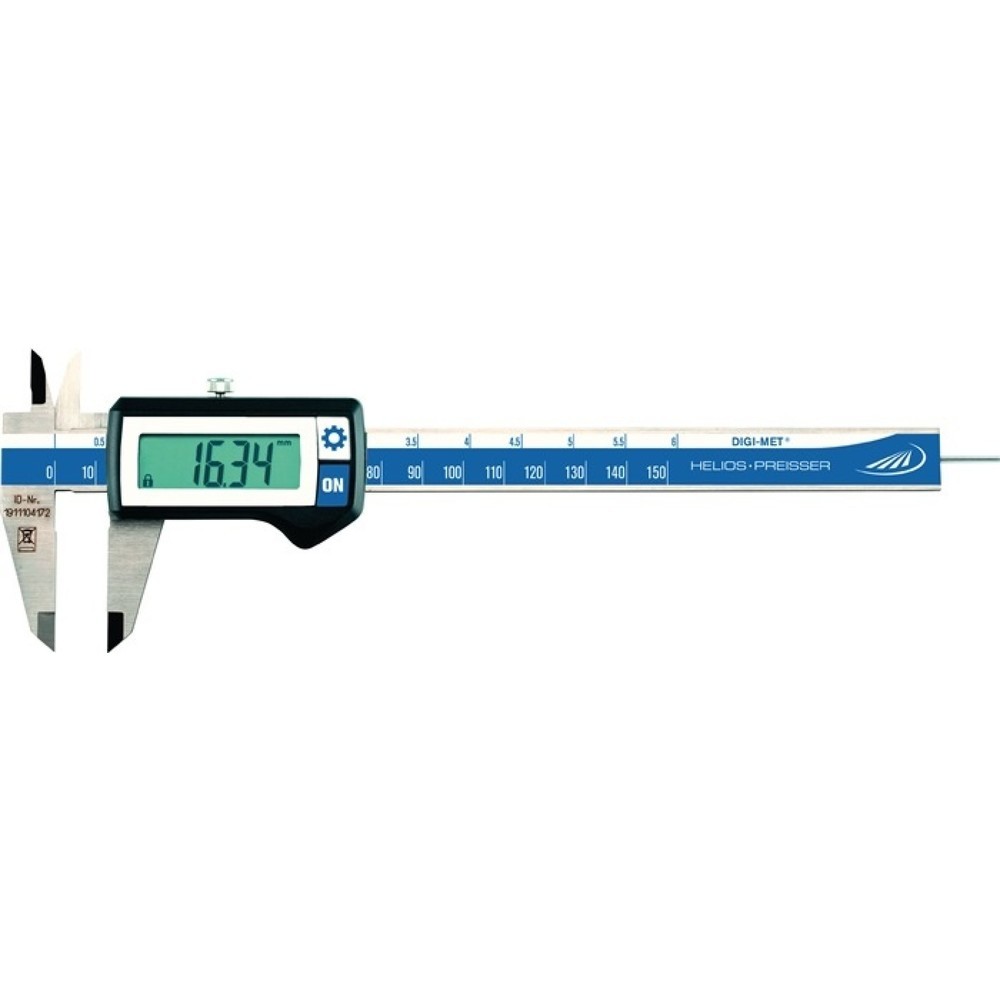 Produktabbildung: Messschieber DIGI-MET 150mm dig.eck.H.PREISSER