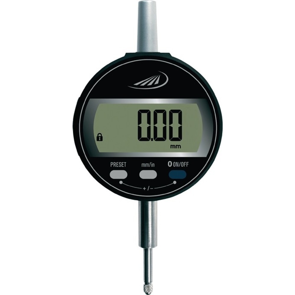 Produktabbildung: HELIOS PREISSER Messuhr DIGI-MET® IP52, Ablesung mm 0,01, 12,5 mm, digital