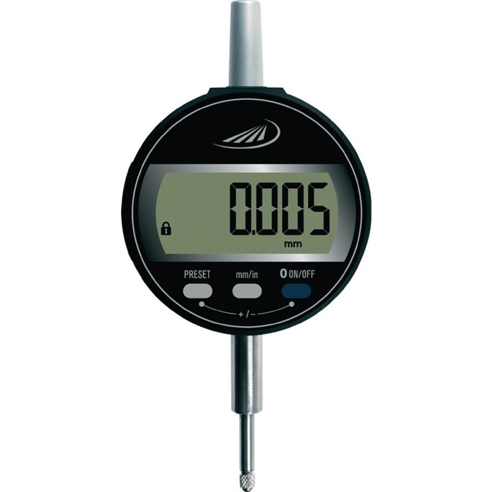 Produktabbildung: HELIOS PREISSER Messuhr DIGI-MET® IP52, Ablesung mm 0,005, 12,5 mm, digital