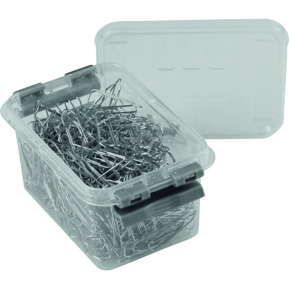 Produktabbildung Nr. 2: helit Aufbewahrungsbox "the q-line", mit Deckel, 0,4 Liter, transparent