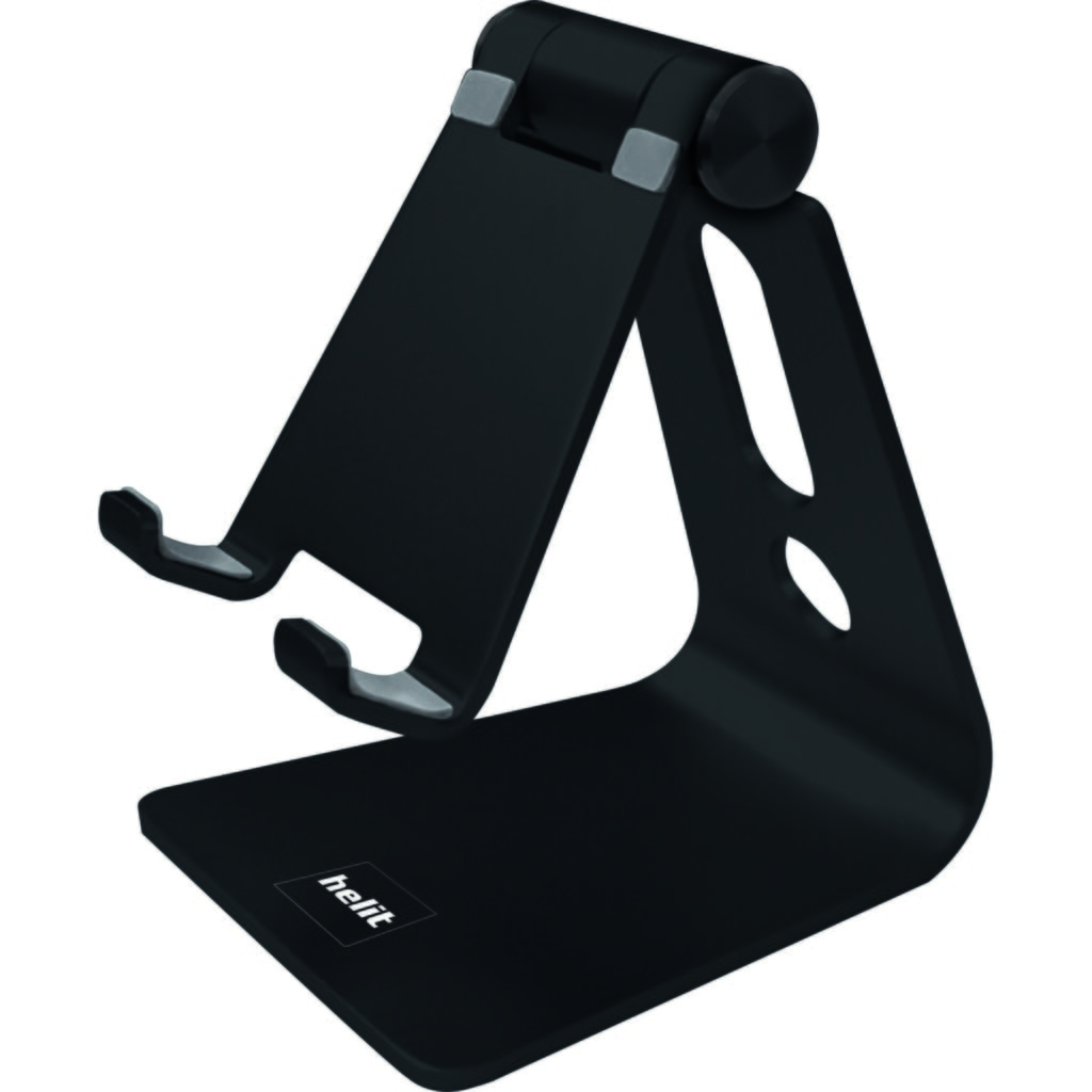 helit Handyhalter "the lite stand" schwarz Produktabbildung: helit Handyhalter "the lite stand" schwarz