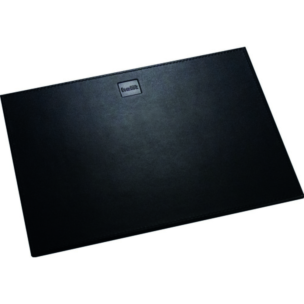Produktabbildung: helit Mousepad "the leather pad" - schwarz
