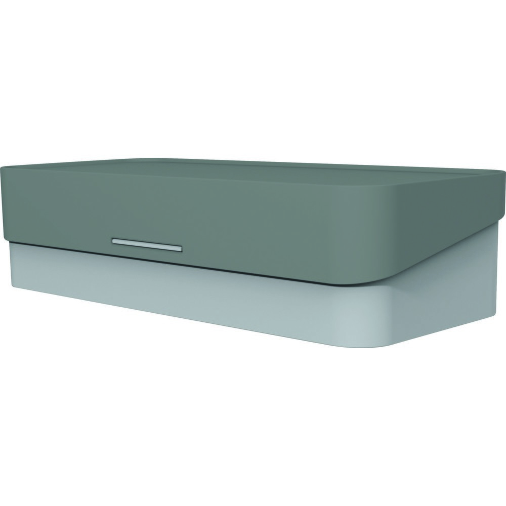 Produktabbildung: helit Tisch-Organizer "the companion" - lichtgrau